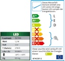 Vorschaubild Heissner Wasserfall-Element Edelstahl 30 cm mit LED (W483-00)