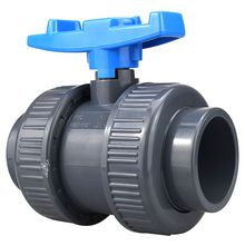 Heissner Klebe-Kugelhahn (PVC), 50mm (Z747-00)