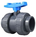 Vorschaubild Heissner Klebe-Kugelhahn (PVC), 50mm (Z747-00)
