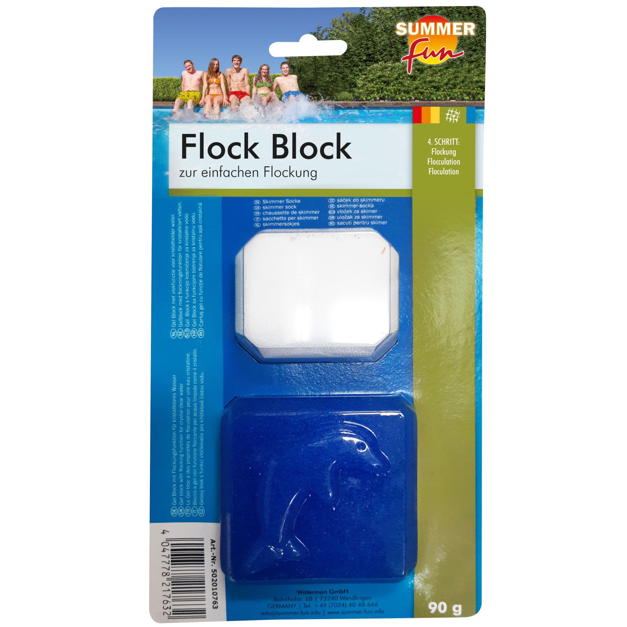 Summer Fun Flock Block 90g