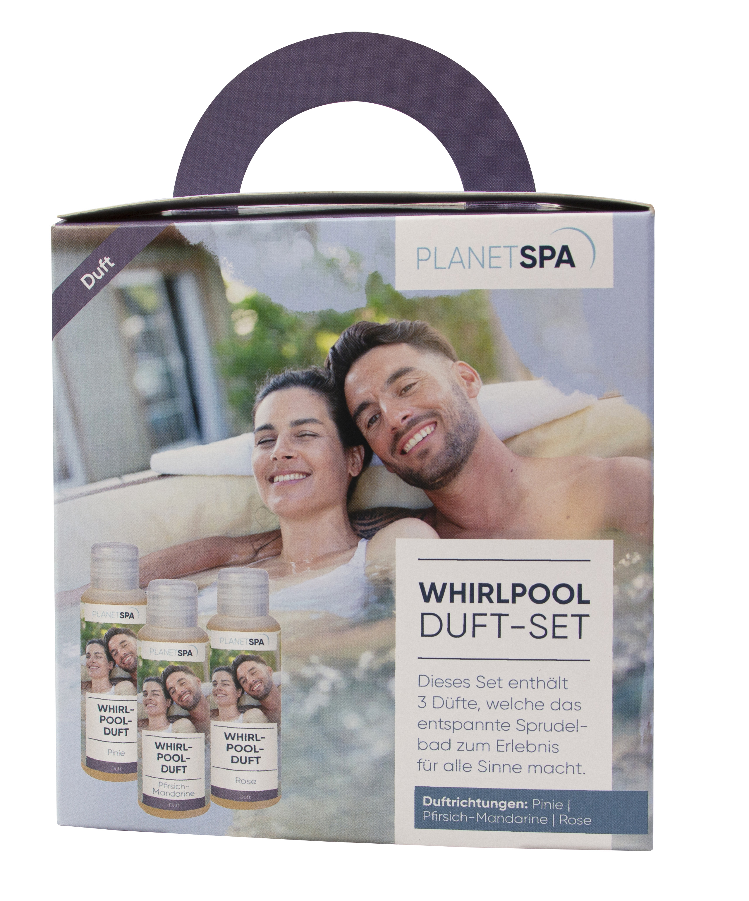 Summer Fun Whirlpool Duft-Set 3teilig Planet SPA