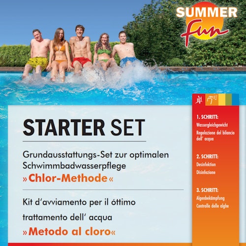 Summer Fun Wasserpflege-Grundausstattungsset Chlor