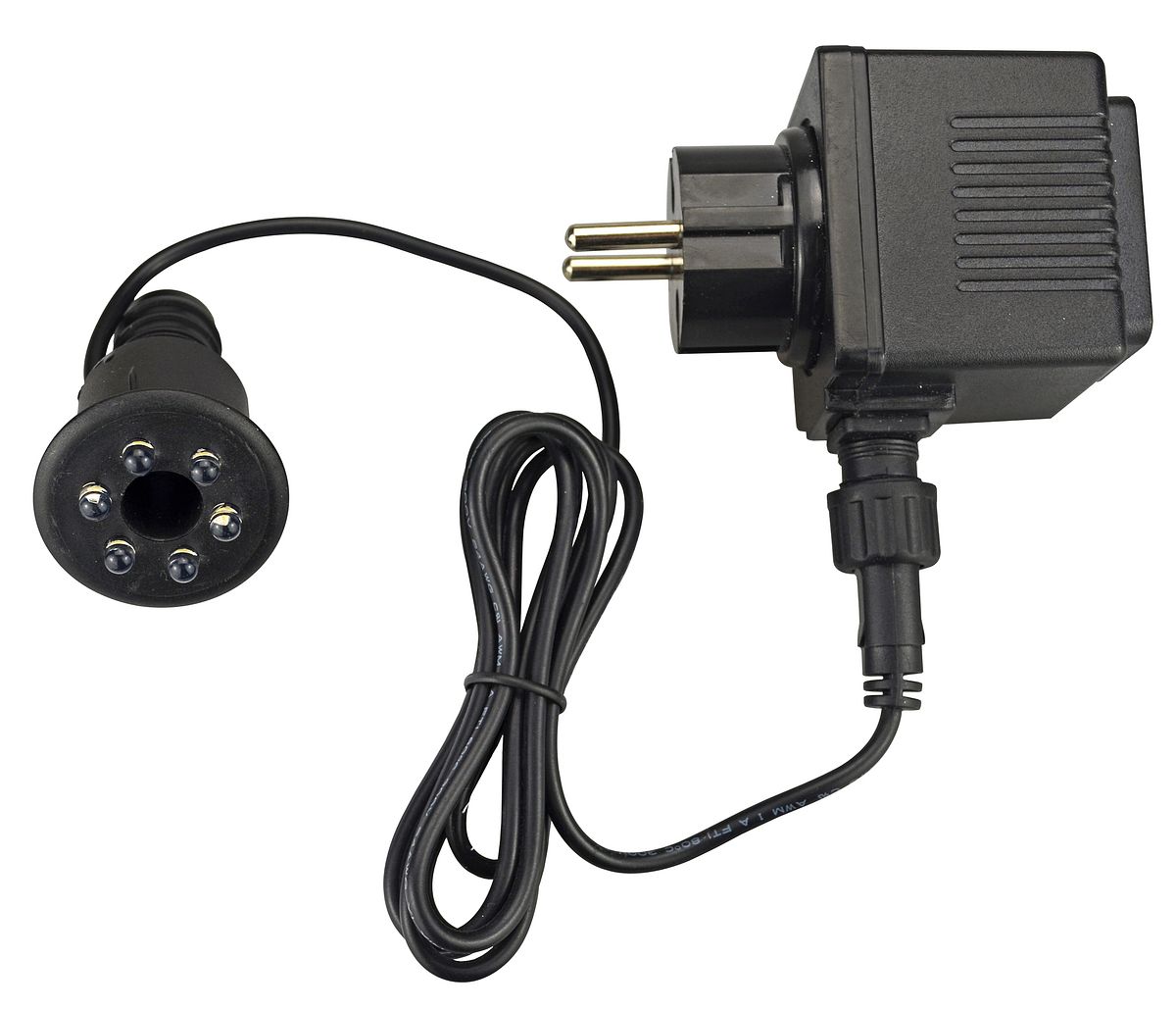 Heissner Aqua Light LED 9-fach LED-Ring Weiß