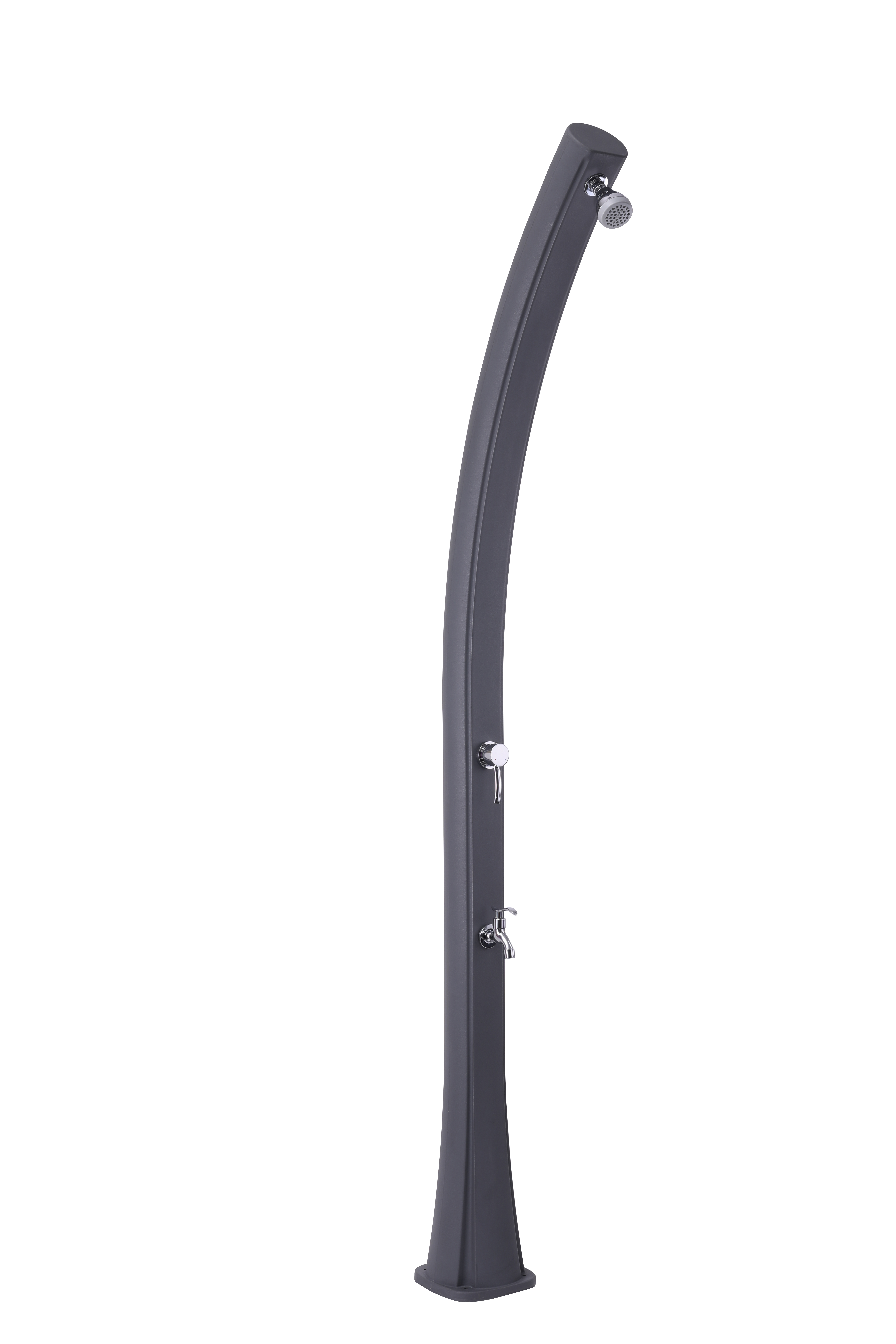 Summer Fun Solardusche in elegantem Designin grau, 25L