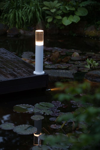Heissner Starter-Set 3 Gartenleuchten mit Dämmerungssensor