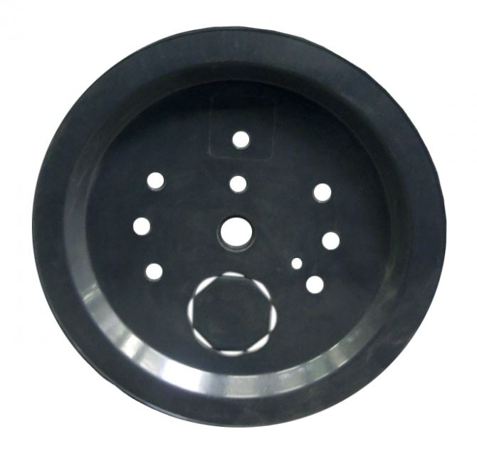 Heissner Deckel für Steinbrunnen, D = 60 cm  (GFK) (ET10-01696)