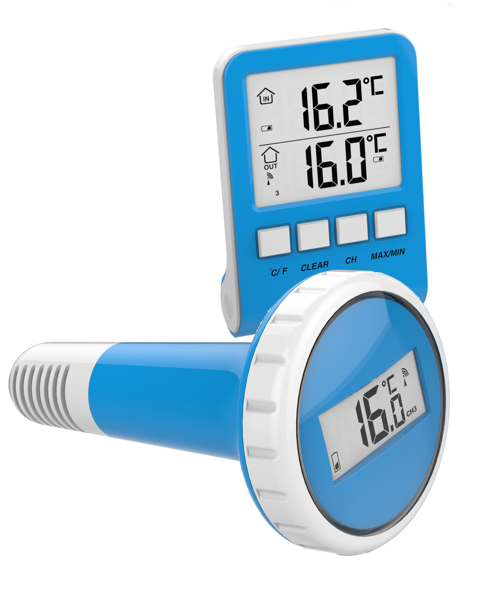Summer Fun Digitales  Pool-/Teichthermometer