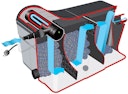 Vorschaubild Heissner Durchlauffilter-Set 10m³ - 3300 l/h - 11W UVC (FPU10100-00) ab Modell 2021