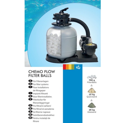 Summer Fun Filterbälle für Filteranlagen 700g