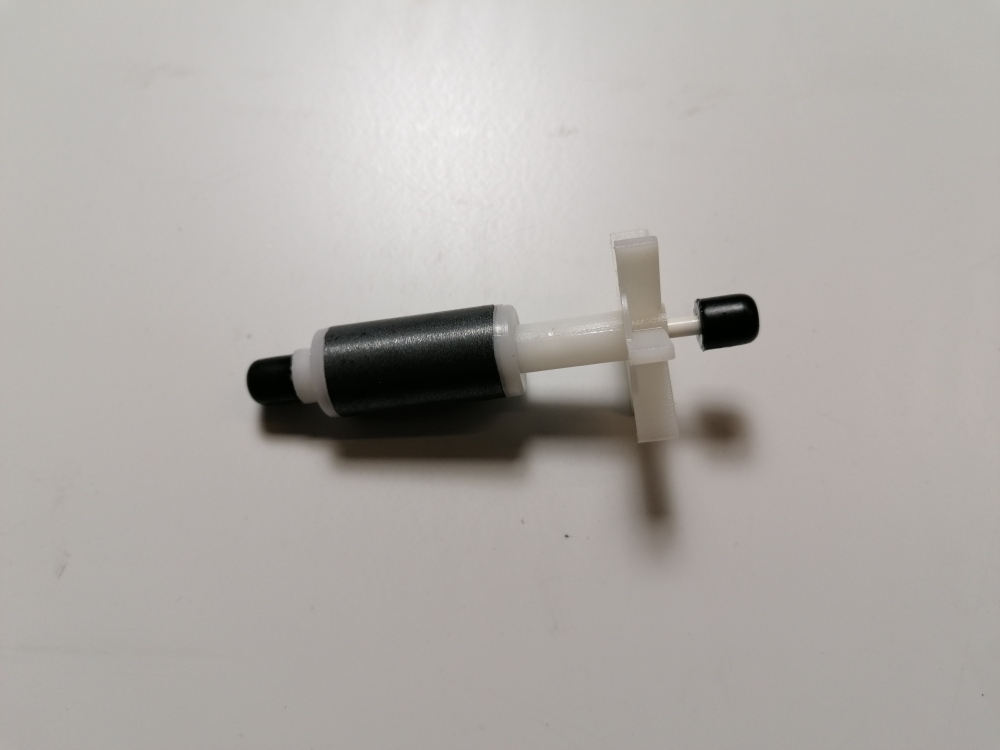 Heissner Flügelrad inkl. Achse und Gummilager (ZPFA110-00)