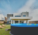 Vorschaubild Summer Fun Rundform Aufstellbeckenset Acapulco Anthrazit Ø450x90cm (SW0,3 IH 0,2) overlap
