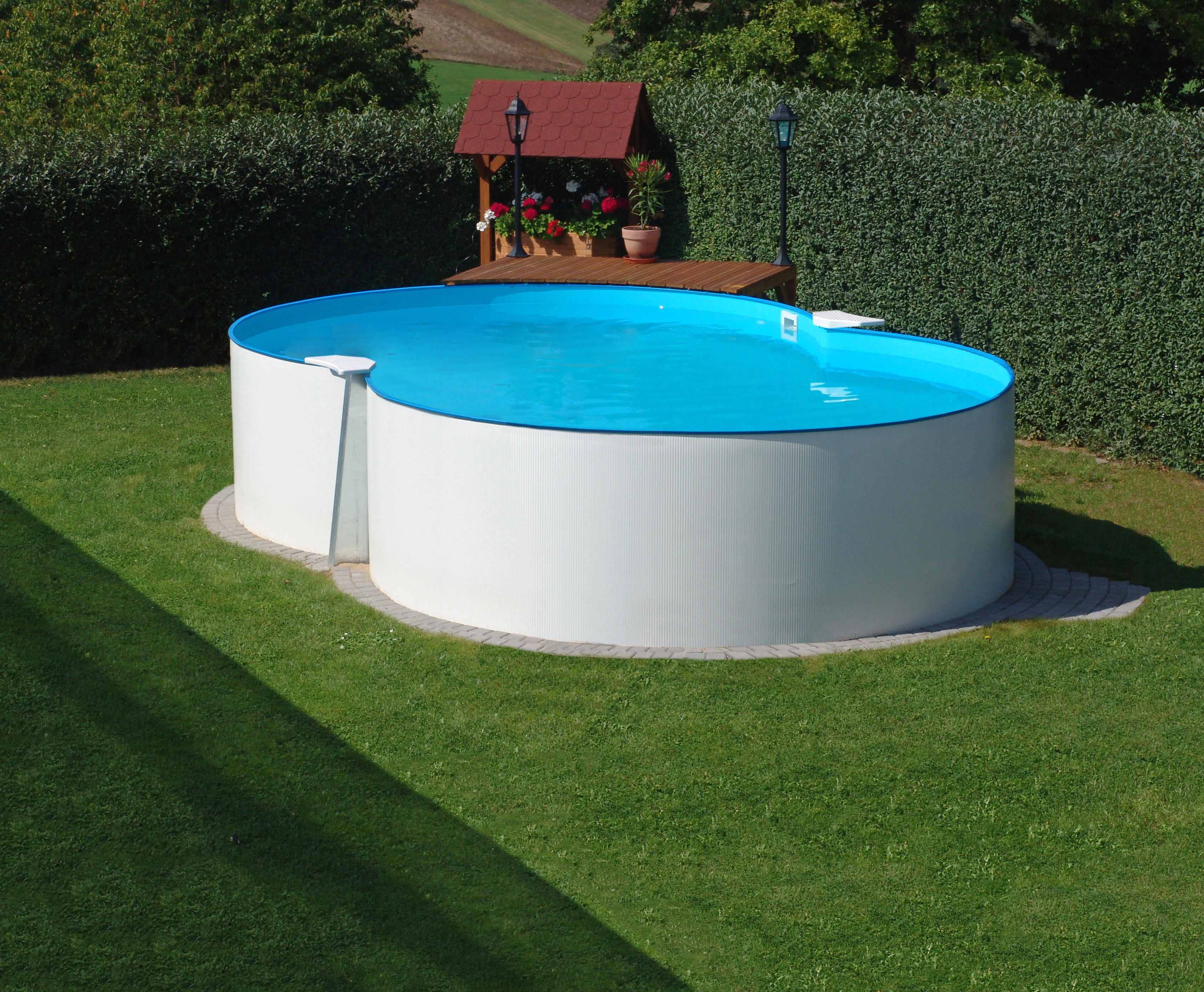 Summer Fun Achtform Aufstellbeckenset Classic 525x320x120cm