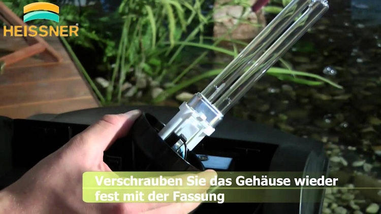 Heissner Druckfilter-Set 7m³ - 2200 l/h - 9W UVC (FPU7200-00) Heissner Druckfilter-Set 7m³ - 2200 l/h - 9W UVC (FPU7200-00)